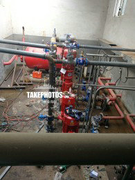 清水離（lí）心泵使用現場